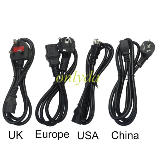 adapter cable, you can choose america style,  europe style,UK style.