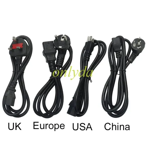 adapter cable, you can choose america style,  europe style,UK style.
