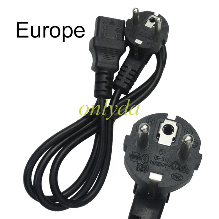 adapter cable, you can choose america style,  europe style,UK style.