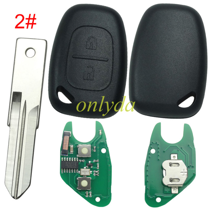 For Renault Clio ,Kango  434mhz  with 7947 chip