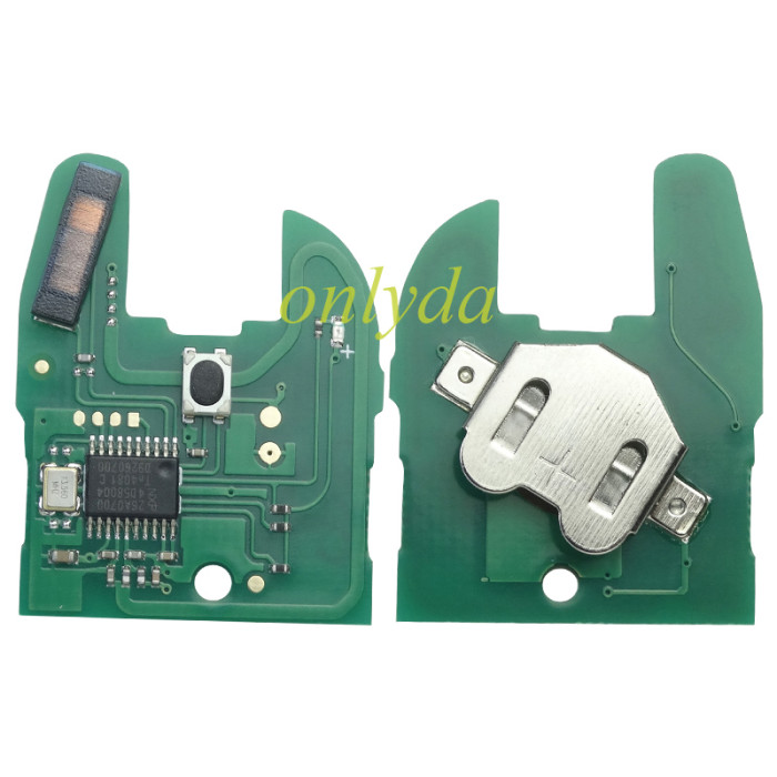 For Renault:Symbol,Clio II,Kango II 1 Button remote key NXP26A0-aftermarket PCF7946-433MHZ  before 2000 year,please choose the blade