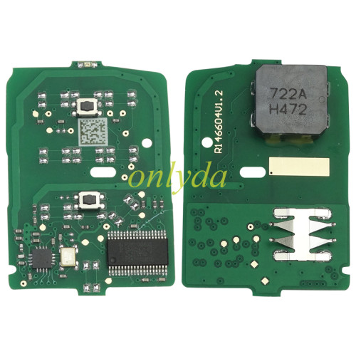 For Honda Accord 2 Button smart Keyless remote key with 313.8 mhz with hitag3 47 chip 72147-T5A-U01 continental:A2C80084 900 FCCID:KR5V1X Anatal-1100-13-2149 IC7812d-VIX