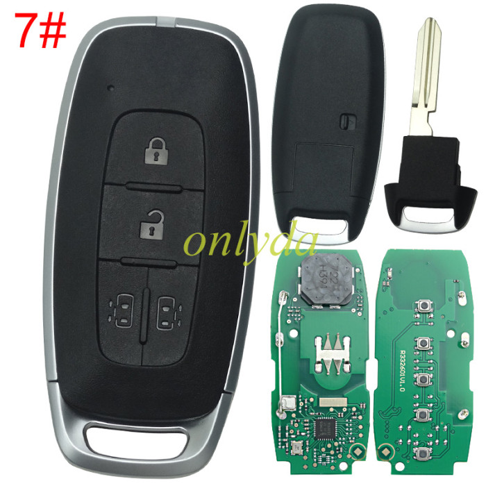 2023 Nissan remote   FCC ID: KR5TXPZ1 PN:S180146104 Ariya  285E3-5MR3B  285E3-5MR1B  285E3-5MR0B  S180146100 Juke S180146119 285E3-6LY1A Versa 433MHZ, Rogue Kicks Versa Ariya Pathfinder 2022+ pls choose button