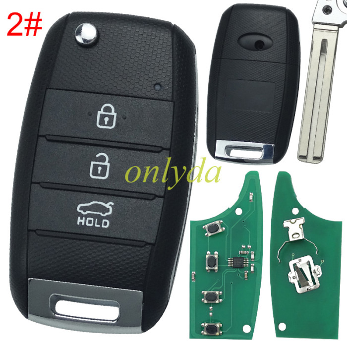 K3 remote key  with 434mhz with 4D60chip