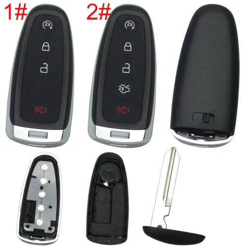 For Ford remote key blank Ford focus and prox without bagde , pls choose button