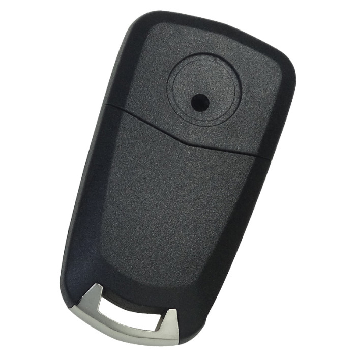 For Opel 2 button  remote key blank with HU100 blade, original badge place