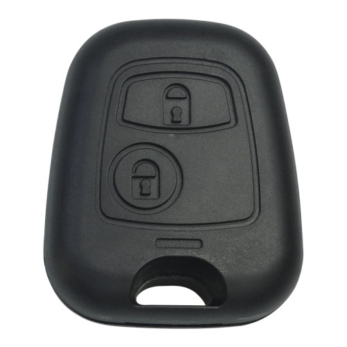 For Peugeot Citroen 2 button remote key  blank