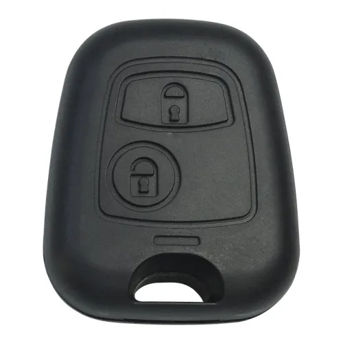 For Peugeot Citroen 2 button remote key  blank