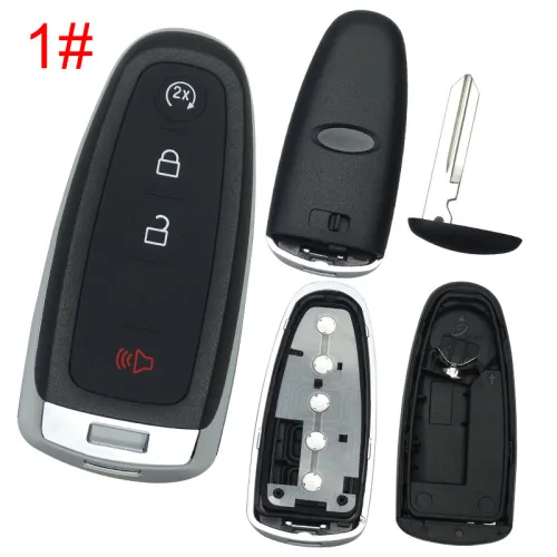 For Ford remote key blank Ford focus and prox with badge , pls choose button