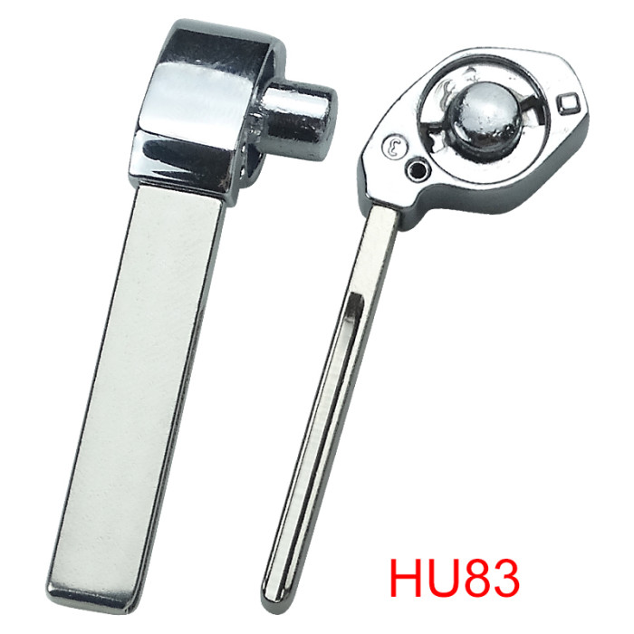 For Citroen 3 button remote key shell with round logo, blade is HU83, pls choose button model
