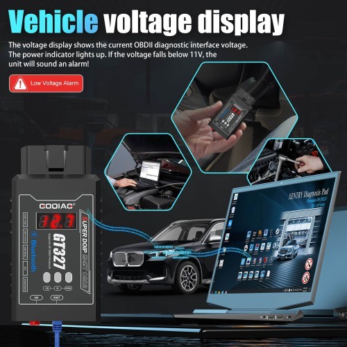 GODIAG GT327  SUPER DOIP ENET OBD2 ELM327v1.5 FULL