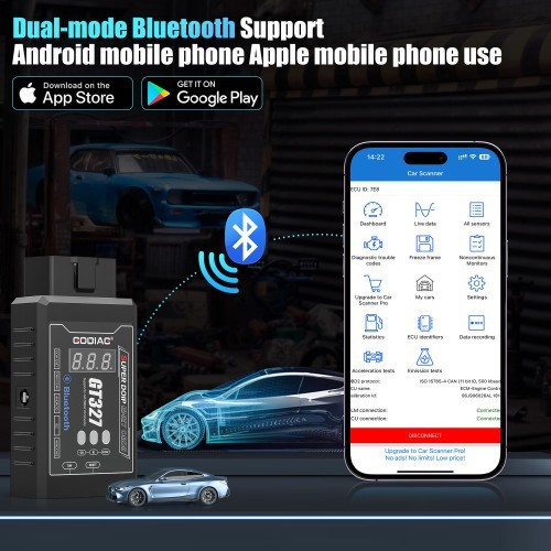 GODIAG GT327  SUPER DOIP ENET OBD2 ELM327v1.5 FULL
