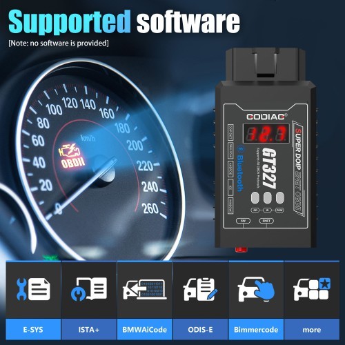 GODIAG GT327  SUPER DOIP ENET OBD2 ELM327v1.5 FULL