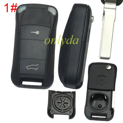 For Porsche  remote key with badge , pls choose model