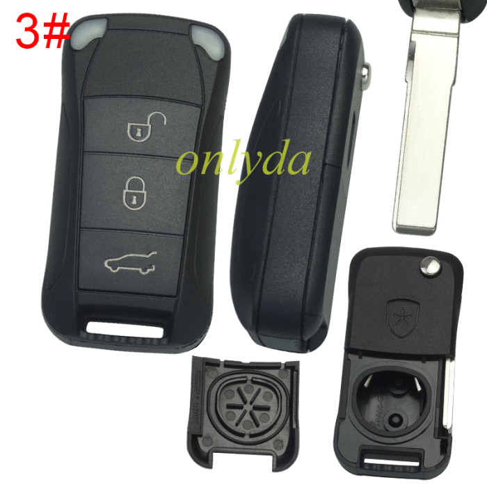 For Porsche  remote key with badge , pls choose model