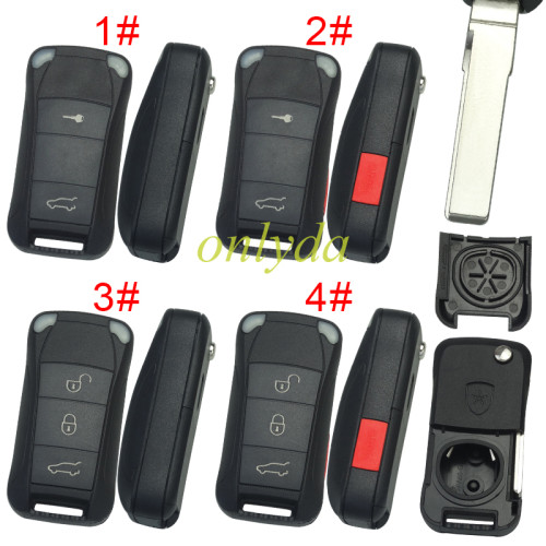 For Porsche  remote key with badge , pls choose model