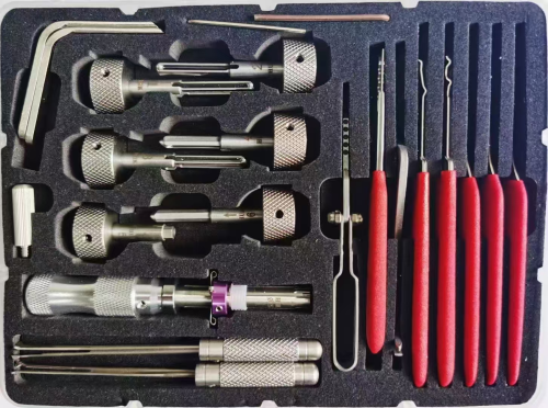HUK third generation safe main and auxiliary lock universal tool set
