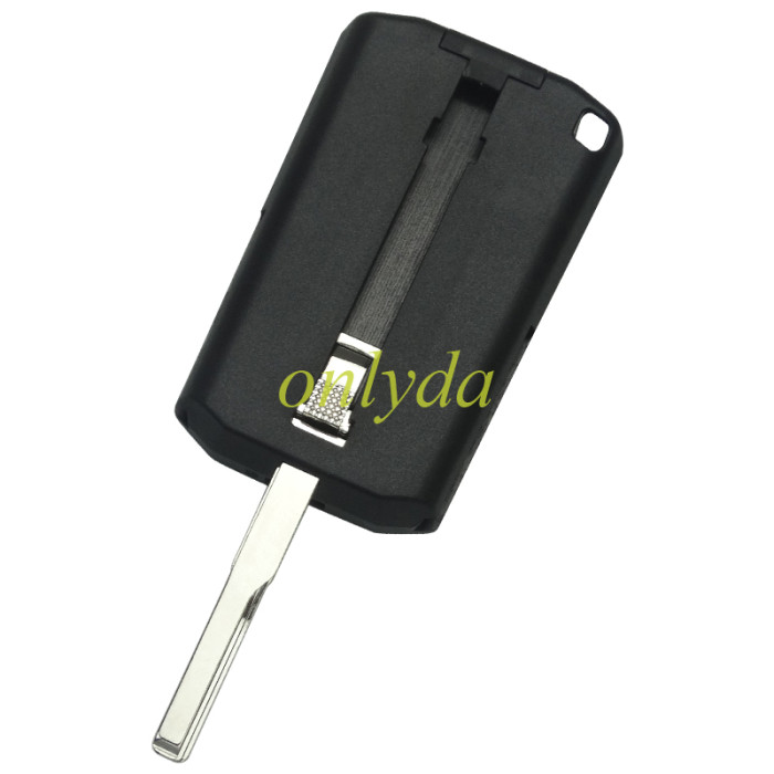 For Benz 2 button remote  key shell With badge