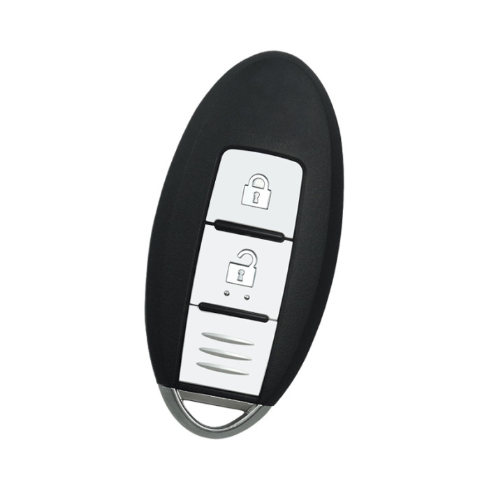 for Nissan Micra 2 Button remote key 315 MHz FSK Smart   PCF7952A HITAG 2 46 CHIP NSN14 blade FCC ID: CWTWB1U701