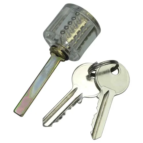Special lock for locksmiths Transparent lock Training lock
