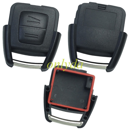 free shipping 10pcs/lot for Opel remote key blank with 2 button