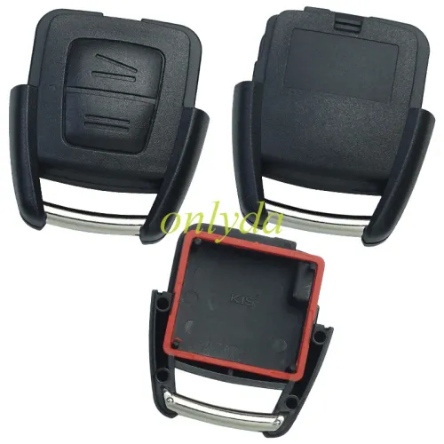 free shipping 10pcs/lot for Opel remote key blank with 2 button