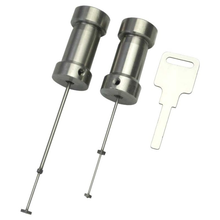 Springless Blade Padlock Tool