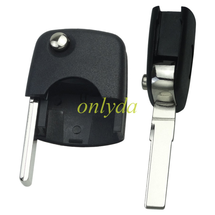free shipping 10pcs/lot for VW Passat flip remote key  head (the head is round)