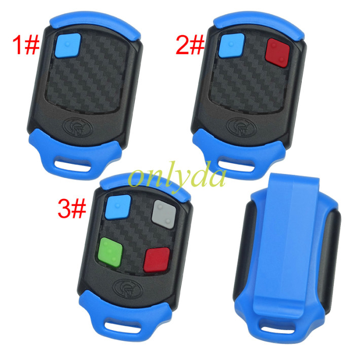 CENTURION/ NOVA  Rolling code learning remote control for garage door  433MHz，Rolling code learning remote control. Can only learn two brands: CENTURION and NOVA. pls choose button .