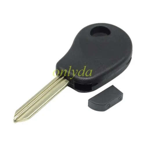 For Citroen transponder key blank with badge，blade SX9