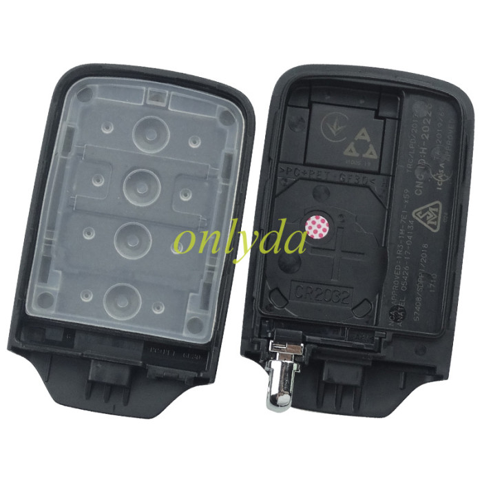 2019-2021 Honda Accord Remote /3 buttons   FCC ID:CWTWB1G0090  4A chip  /433MHz
