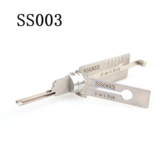 SS003 Left Side 2-in-1 Locksmith Tool For Italy ISEO lock