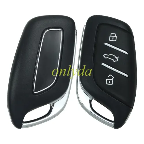 For Roewe 3 button remote key shell with badge