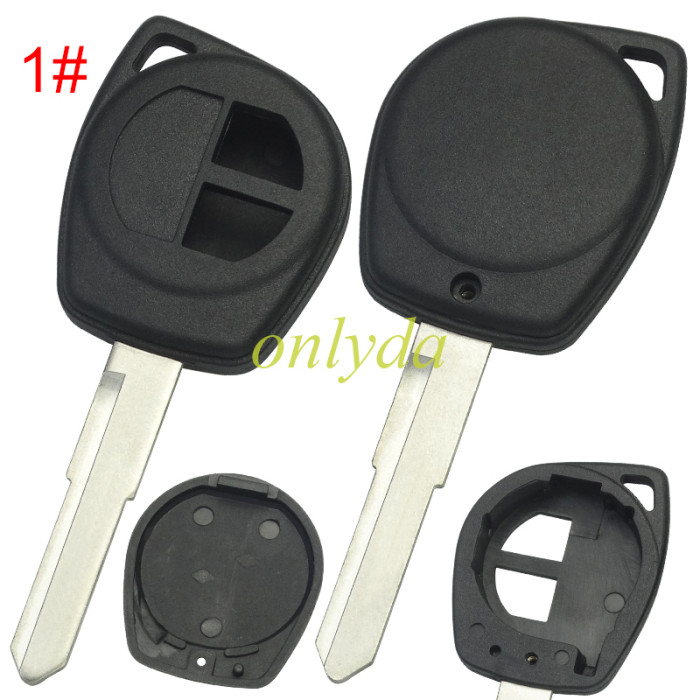 Super Stronger GTL shell  Suzuki  key blank  with blade without badge , pls choose blade
