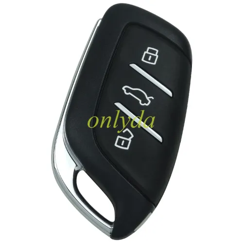 For Roewe 3 button remote key shell with badge