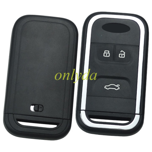 For Chery 3 button   New remote key blank with logo,Front logo place Back without printing