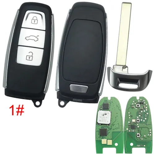 KYDZ  Aftermarket Audi A8 MLB Keyless remote key super configuration 433MHZ 5M chip with 60 ponits