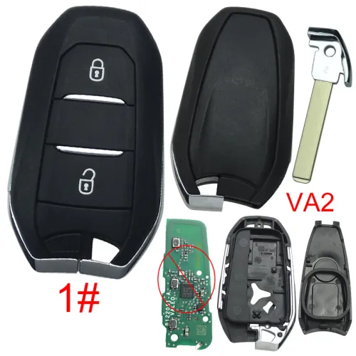 For Vauxhall remote key shell without badge, blade VA2. Pls choose the button type