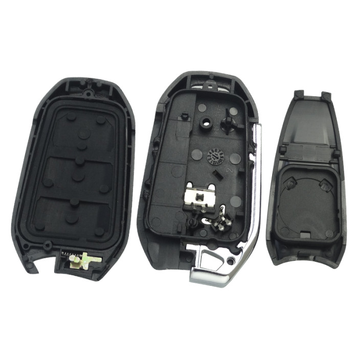 For Citroen remote key shell with DS badge, blade VA2. Pls choose the button type