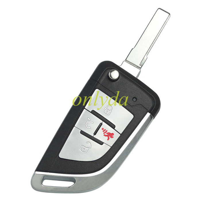 VW MQB upgrade remote key blank 4 button , pls choose blade