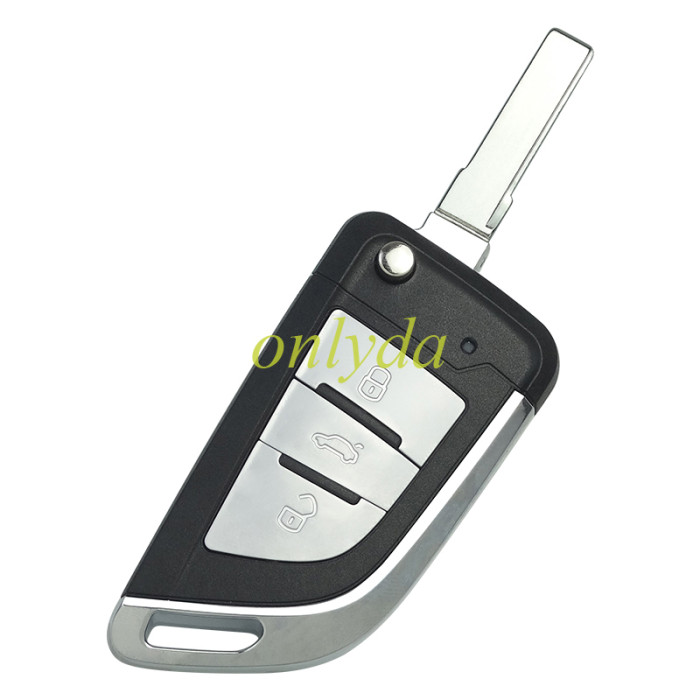 For VW MQB upgrade modified replacement key shell 4 button , pls choose blade