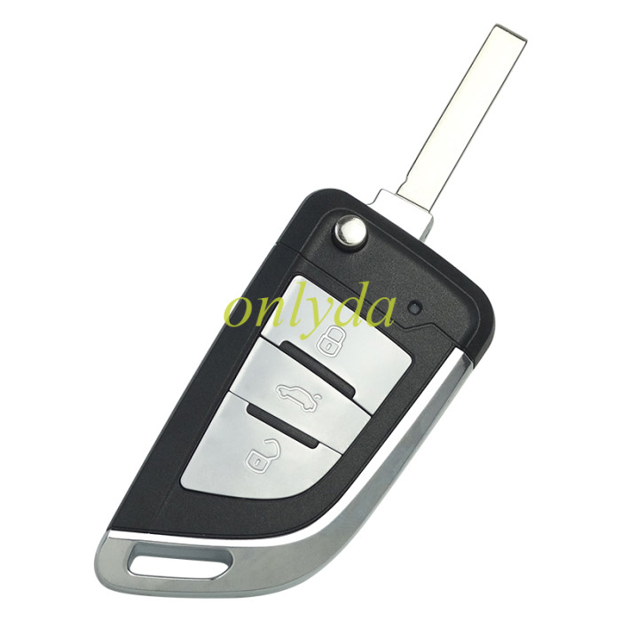 For VW MQB upgrade modified replacement key shell 4 button , pls choose blade