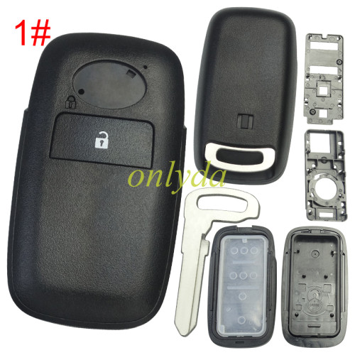 For Toyota  remote key shell， pls choose button model