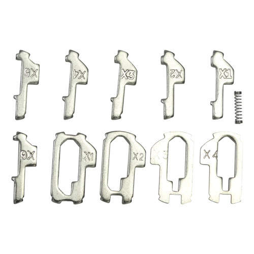For Honda Hon66 lock wafer， small 1-6# each 50pcs , big 1-4# each 20pcs