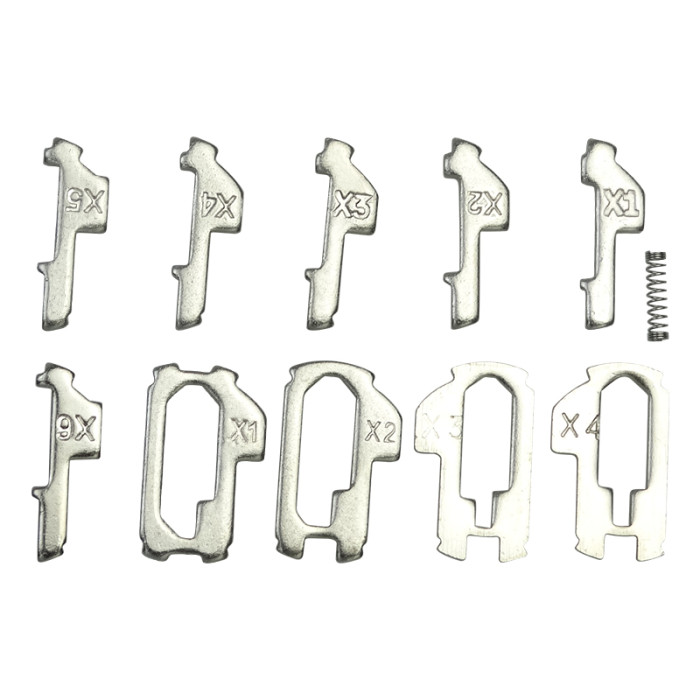 For Honda Hon66 lock wafer， small 1-6# each 50pcs , big 1-4# each 20pcs