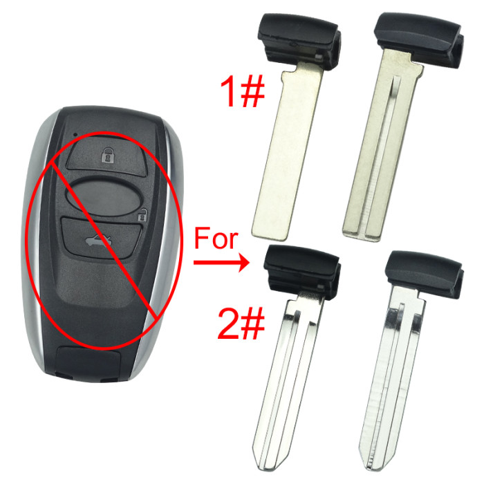 For Subaru  emergency key blade， pls choose blade