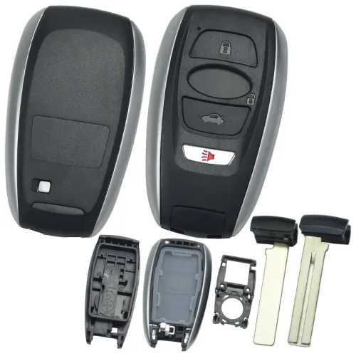 For Subaru 4 button remote key shell with blade