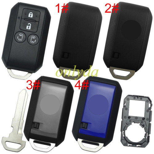 For Suzuki 4 button remote key blank(please choose back cover)