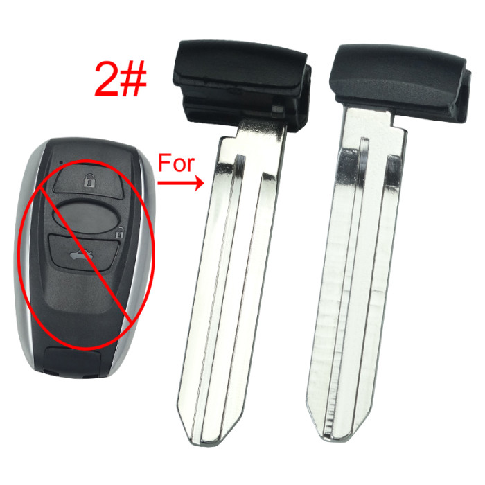 For Subaru  emergency key blade， pls choose blade