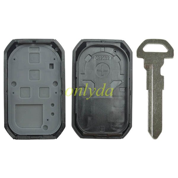 For Suzuki  original 2 button remote key shell with badge